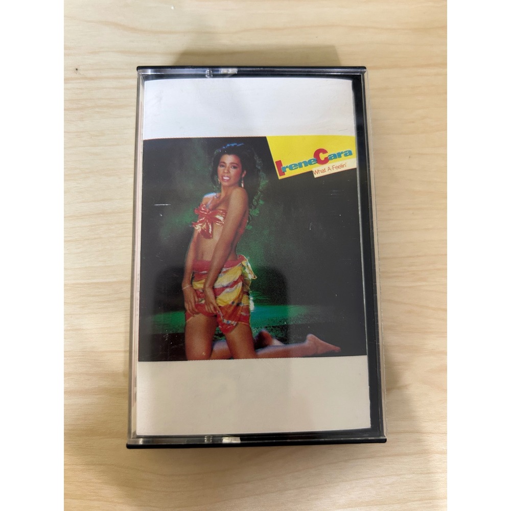 Irene Cara What A Feelin' Cassette Tape 1983 Geffen Records Flashdance Pop R&B‎